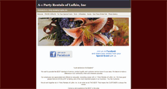 Desktop Screenshot of partya1.com
